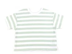 Name It silt green stribet short boxy top